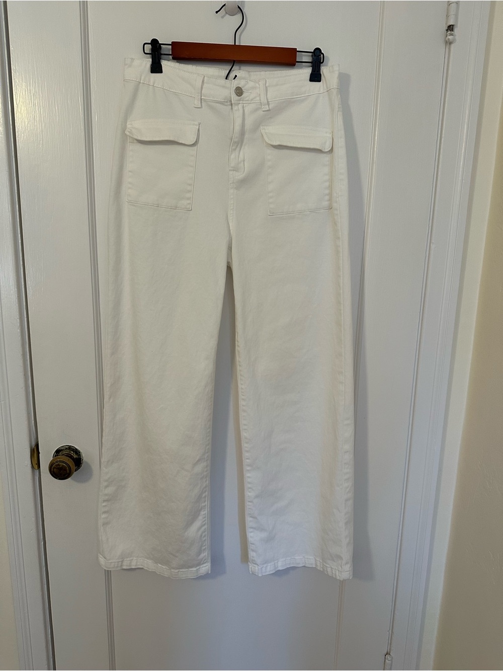 Dokotoo Wide Leg Pants in White